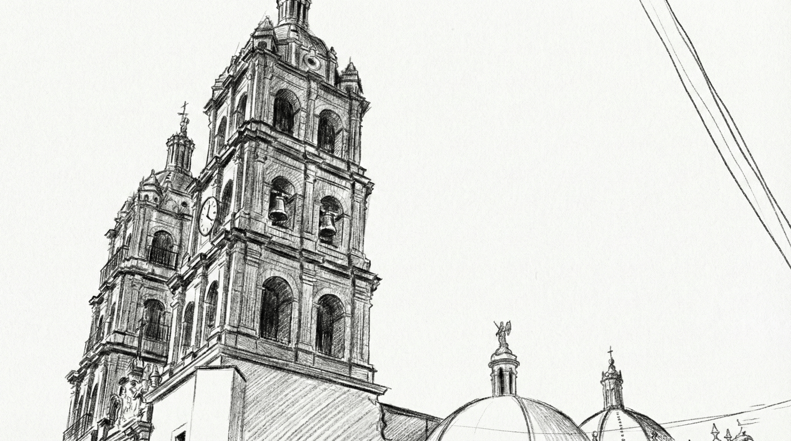 Paisaje de Durango al norte de México